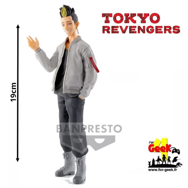 Figurine TOKYO REVENGERS - Shuji Hanma - 19cm