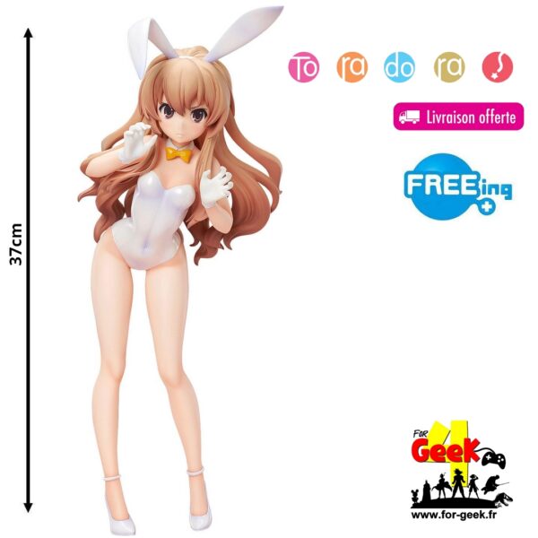 Statuette Toradora - Taiga Aisaka: Bare Leg Bunny Ver. 37 cm