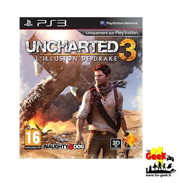 Jeu PS3 - Uncharted 3 : Drake's Deception - OCCASION