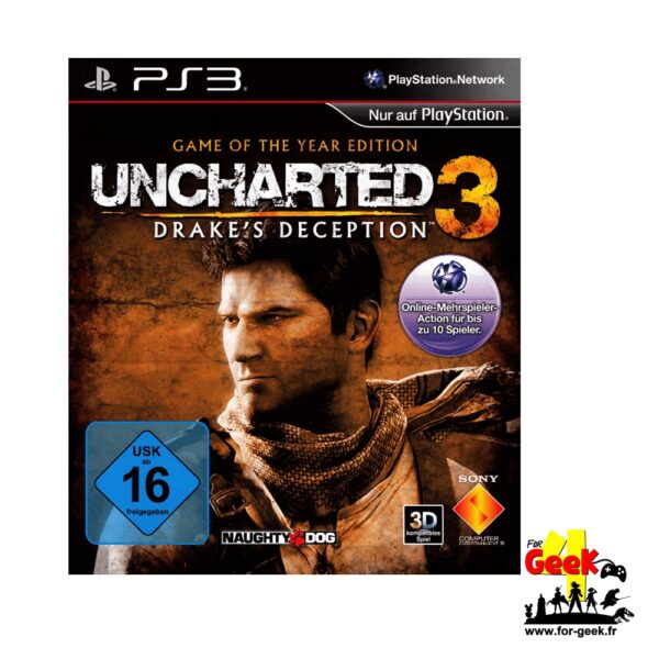 Jeu PS3 -  Uncharted 3: Drake's Deception Ed. Game of the Year - OCCASION