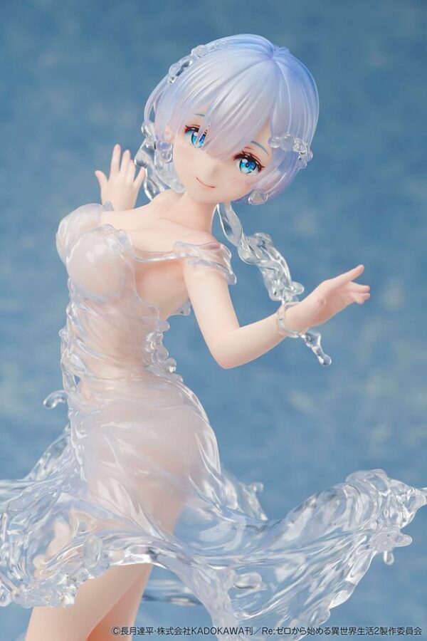 Statuette Re:Zero - 1/7 Rem Aqua Dress 23 cm – Image 3