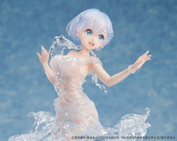 Statuette Re:Zero - 1/7 Rem Aqua Dress 23 cm – Image 9