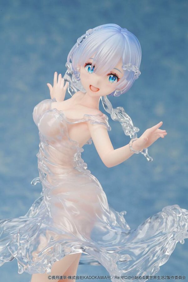 Statuette Re:Zero - 1/7 Rem Aqua Dress 23 cm – Image 10