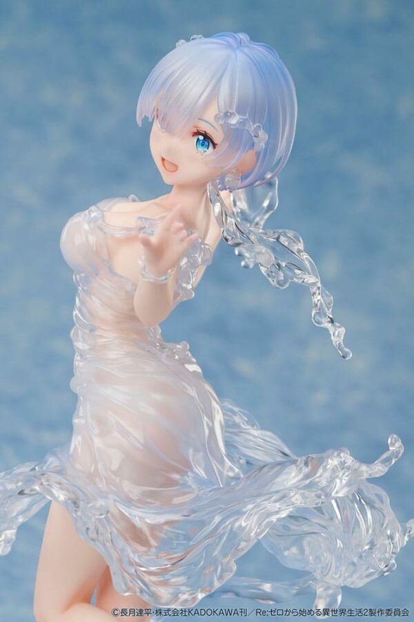 Statuette Re:Zero - 1/7 Rem Aqua Dress 23 cm – Image 11