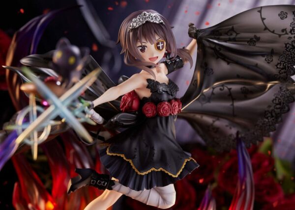 Statuette Konosuba -  Megumin the Black Rose Dress Ver. 28 cm – Image 14