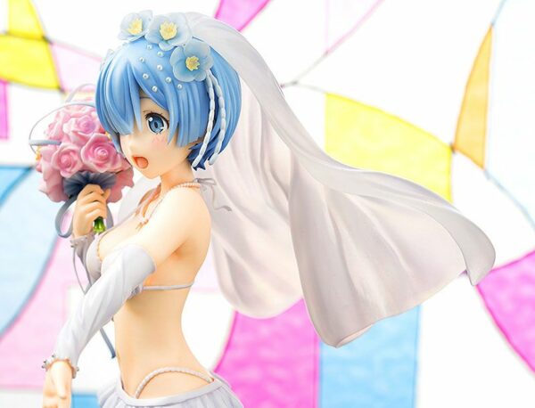 Statuette Re:ZERO - Rem Wedding Ver. 22 cm – Image 6