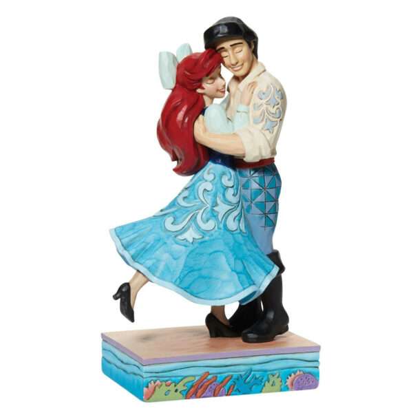 Figurine Disney Traditions - Ariel Et Eric Love - 19cm – Image 2