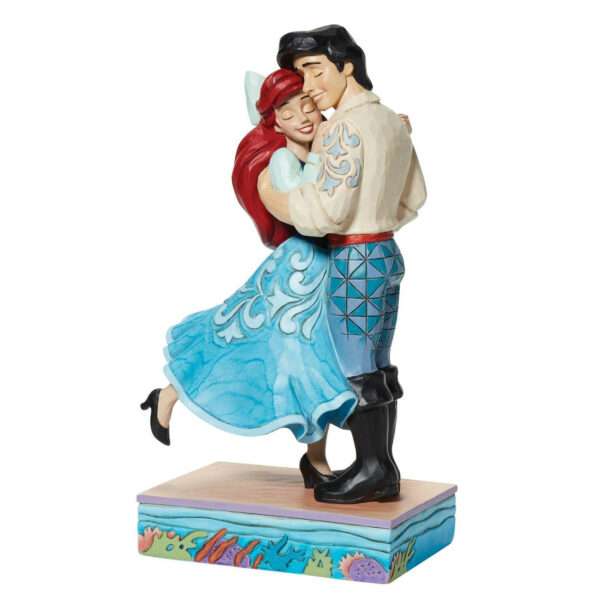 Figurine Disney Traditions - Ariel Et Eric Love - 19cm – Image 4