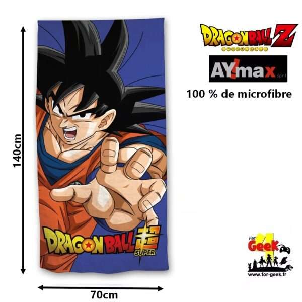 Serviette DBZ - Goku - 70x140cm