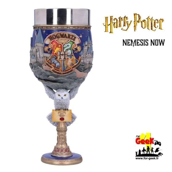 Calice en résine HARRY POTTER - Poudlard -  20cm