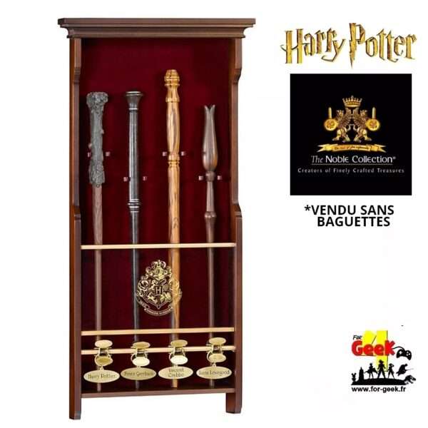 Présentoir 4 Baguettes HARRY POTTER - Noble Collection