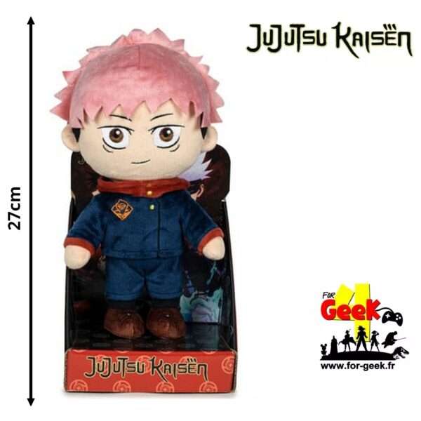 Peluche JUJUTSU KAISEN – Yuji Itadori 27cm