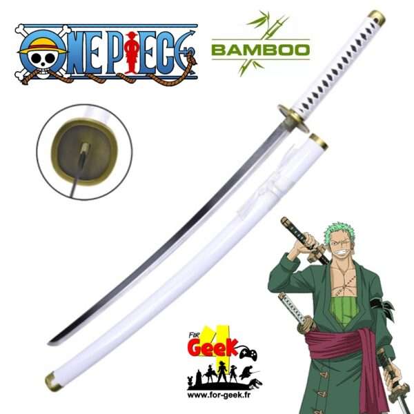 Katana en bambou - ONE PIECE -  Roronoa Zoro's wado Ichimonji