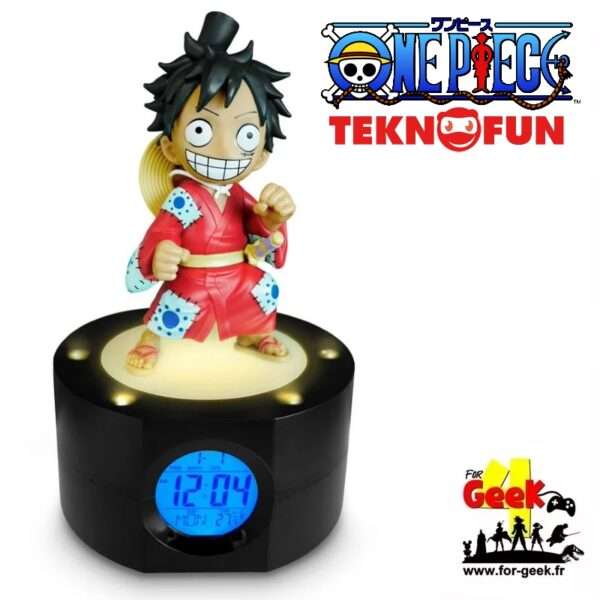 Réveil Lumineux LED - ONE PIECE - Luffy