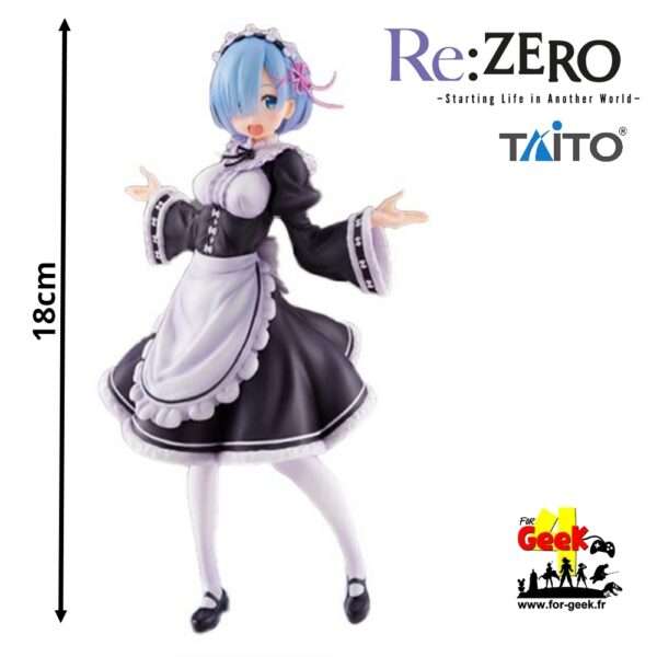 Figurine Re:Zero - Rem Winter Maid Ver. (re-run) 18 cm