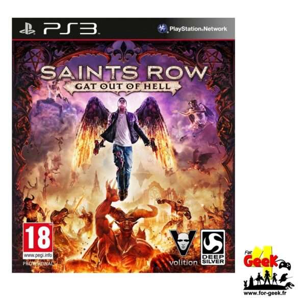 Jeu PS3 - Saints Row Gat Out Of Hell - OCCASION