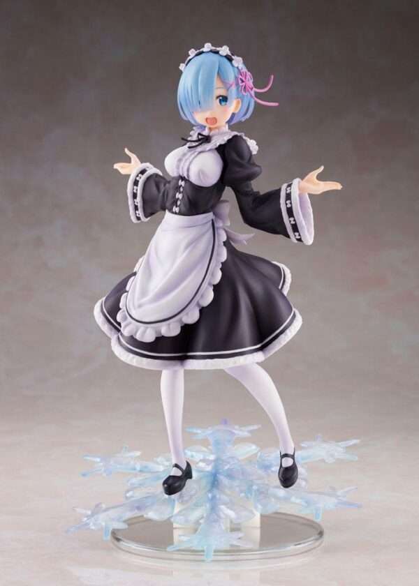 Figurine Re:Zero - Rem Winter Maid Ver. (re-run) 18 cm – Image 2