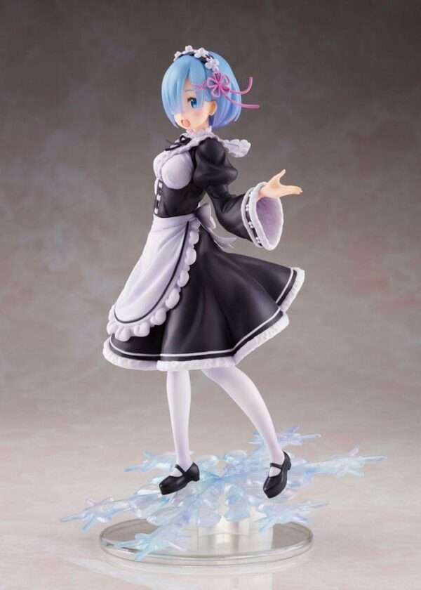 Figurine Re:Zero - Rem Winter Maid Ver. (re-run) 18 cm – Image 3