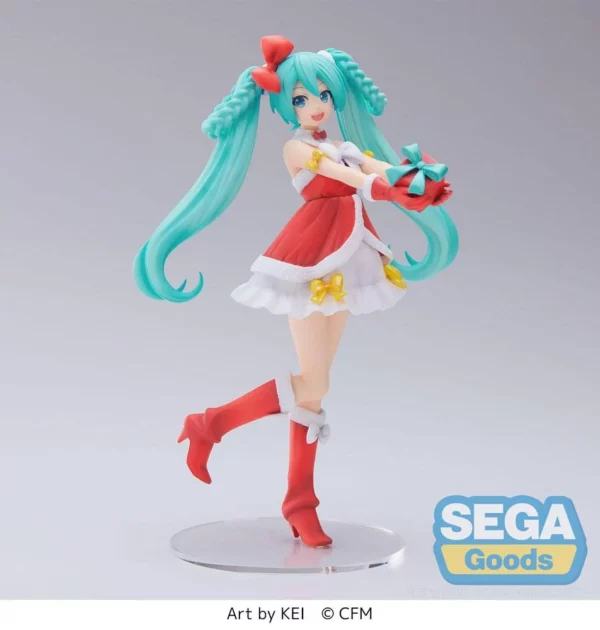 Figurine HATSUNE MIKU - Hatsune Miku Noel 2022 - 21cm – Image 2