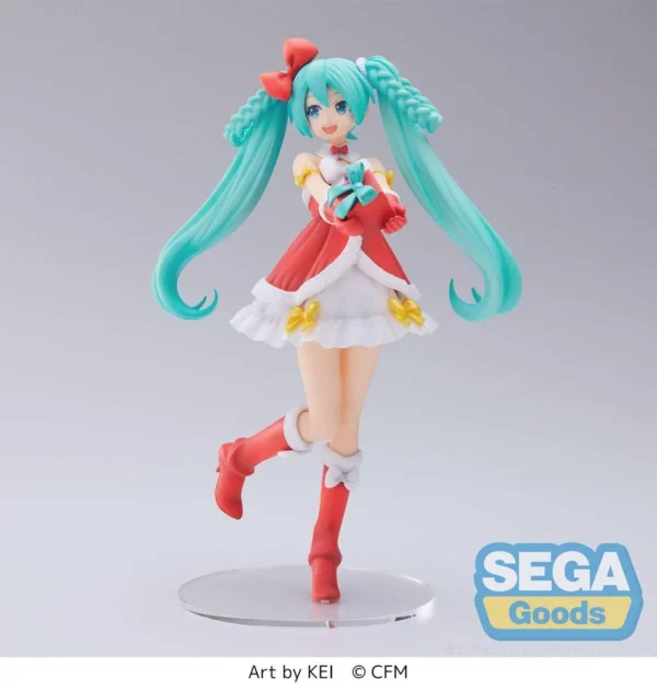 Figurine HATSUNE MIKU - Hatsune Miku Noel 2022 - 21cm – Image 3