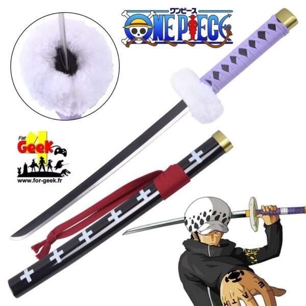 Mini Katana - ONE PIECE - Trafalgar Law + support