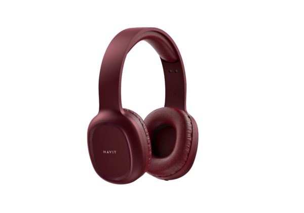 Casque Bluetooth avec Micro - Bordeaux - HAVIT - – Image 2