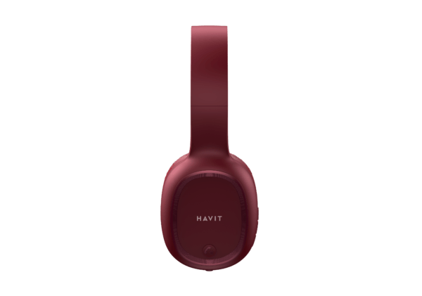 Casque Bluetooth avec Micro - Bordeaux - HAVIT - – Image 3