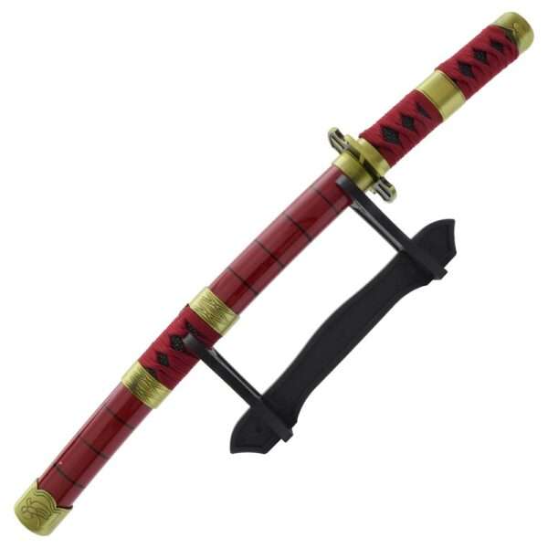 Mini Katana - ONE PIECE -  Zoro Sandai Kitetsu + support – Image 3